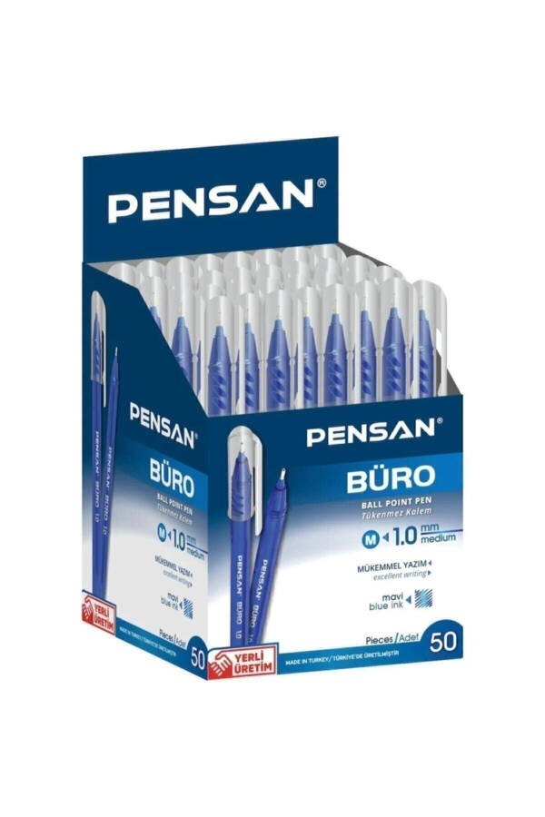 2270 Ballpoint Pen 1.0 Mm Blue 50 Pack - 4