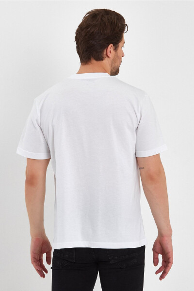 2271-2 Özel Seri 24x1 Süprem Relax Kalıp Cepli T-shirt - 7