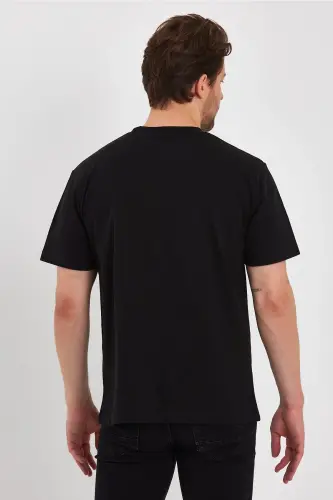 2271-2 Special Series 24x1 Supreme Relax Fit Pocketed T-shirt-BLACK - 7