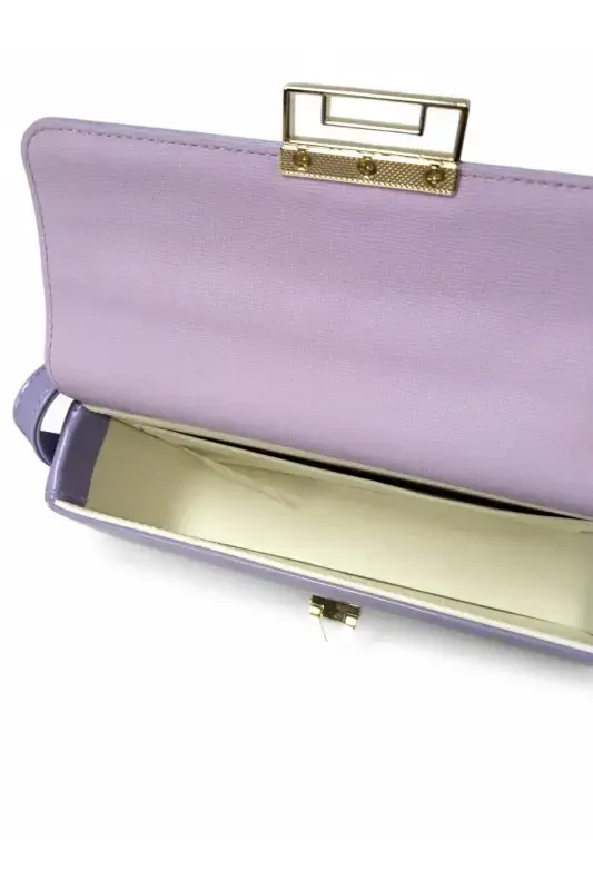 22x11x5cm Matmazel Kadın Omuz mini Çantası 100110502-Lila - 3