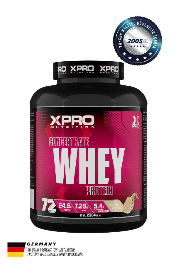 2304 gr Bisküvi Aromalı Konsantre Whey Protein Tozu - 3