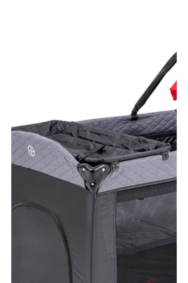 2350 Madrid 70X110cm Oyun Parkı yatak Hediyeli Gri - 3