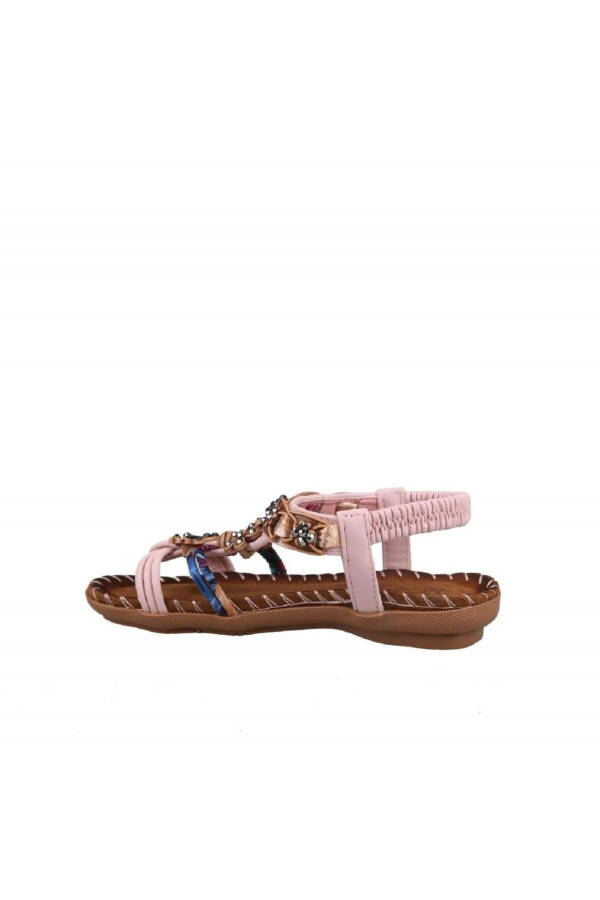 23y158-6 Soft Sole Powder Kids Sandals - 3