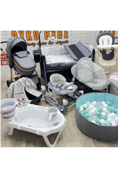 24 dona Kiddy Yangi tug'ilgan chaqaloq sep to'plami To'liq SE - ÖYKÜ BEBEK DUNYASI