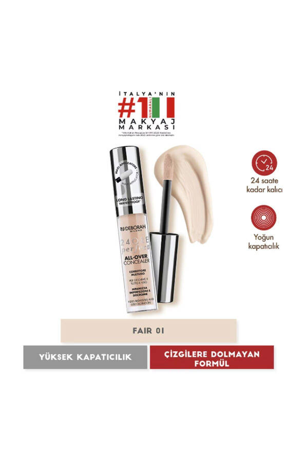 24 Ore All Over Concealer Wp 01 Fair - 1