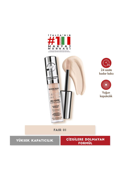 24 Ore All Over Concealer Wp 01 Fair - 4