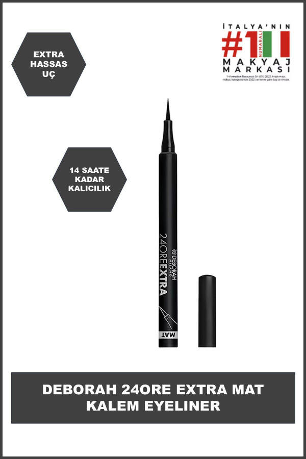 24 Ore Extra Eyeliner Kalem Mat - 1