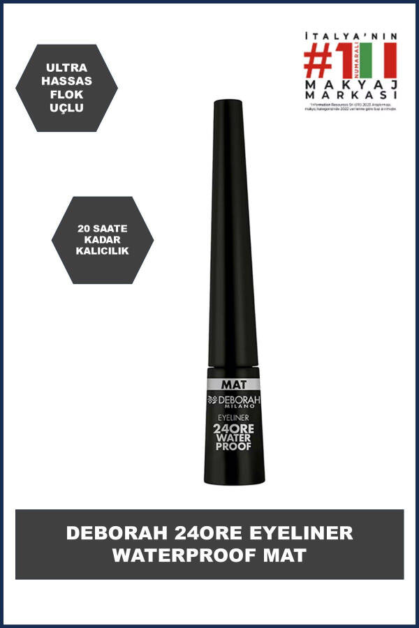 24 Ore Wp Matte Eyeliner - 1