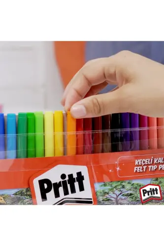 24 Pack Felt Tip Pens 1st Class Quality 