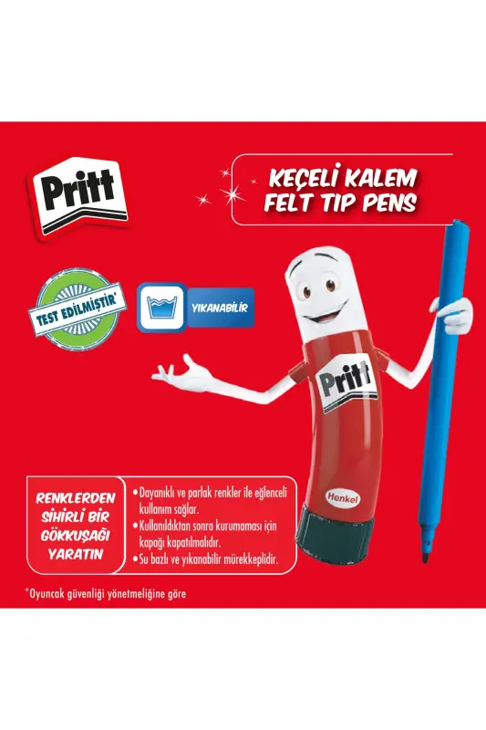 24 Pack Felt Tip Pens 1st Class Quality 