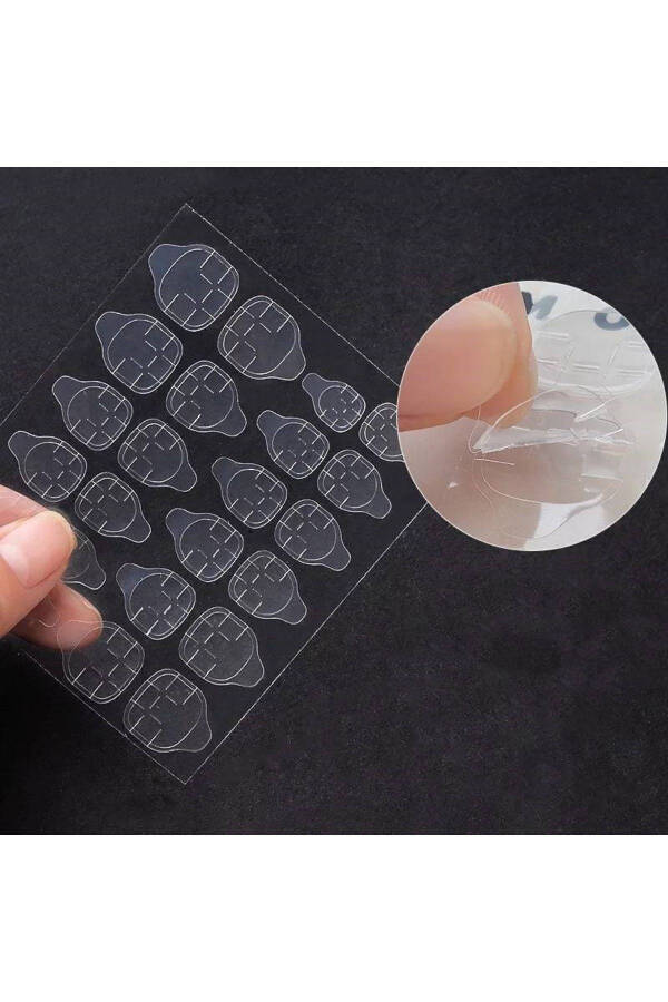 24 Pieces Harmless Pro Double-Sided False Nail Adhesive Tape - 5