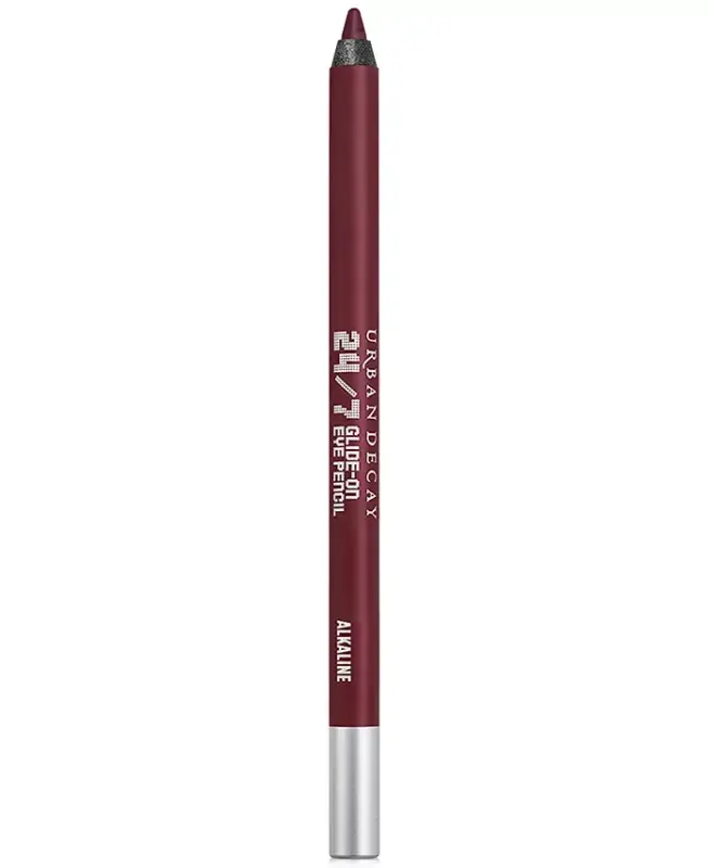 24/7 Glide-On Waterproof Eyeliner Pencil-Alkaline (dark reddish-brown metallic) - 1