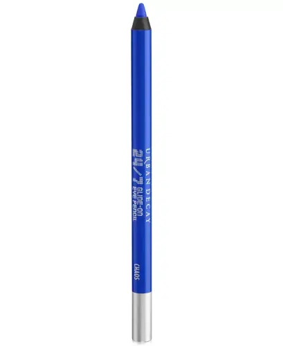 24/7 Glide-On Waterproof Eyeliner Pencil-Chaos (yengil suzuvchi marvarid bilan mat kobalt ko'k) 