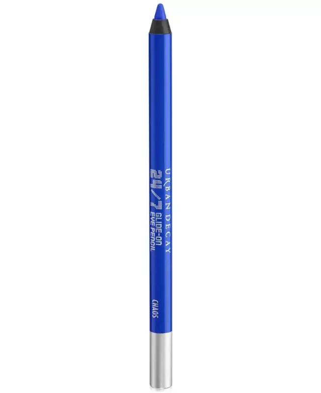 24/7 Glide-On Waterproof Eyeliner Pencil-Chaos (yengil suzuvchi marvarid bilan mat kobalt ko'k) - 1