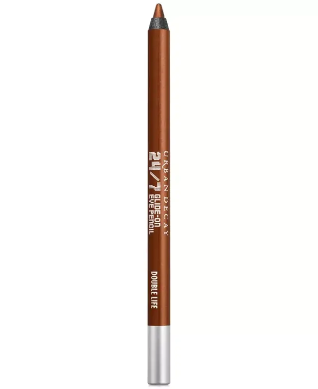 24/7 Glide-On Waterproof Eyeliner Pencil-Double Life (qizg'ish-jigarrang metall rangli) - 1