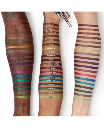 24/7 Glide-On Waterproof Eyeliner Pencil-Double Life (qizg'ish-jigarrang metall rangli) - 7