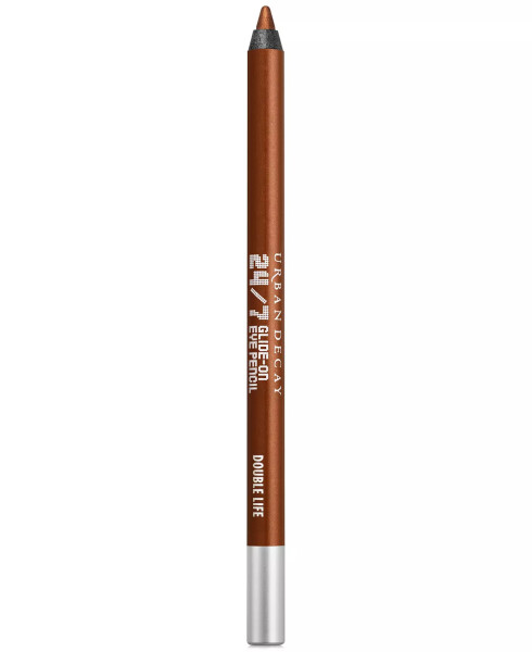 24/7 Glide-On Waterproof Eyeliner Pencil Double Life (reddish-brown metallic) - 1