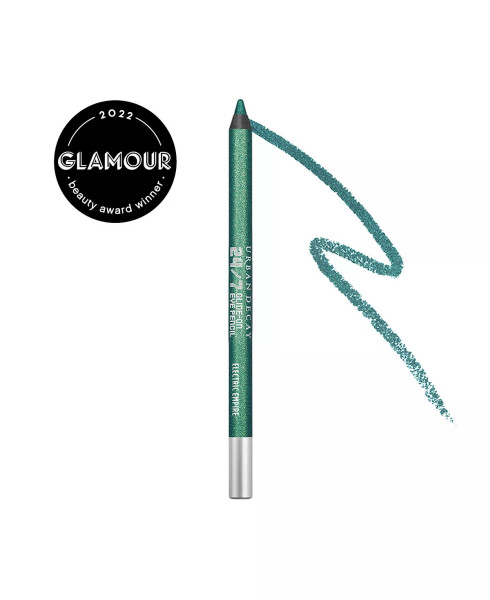 24/7 Glide-On Waterproof Eyeliner Pencil Electric Empire (metallic green) - 2