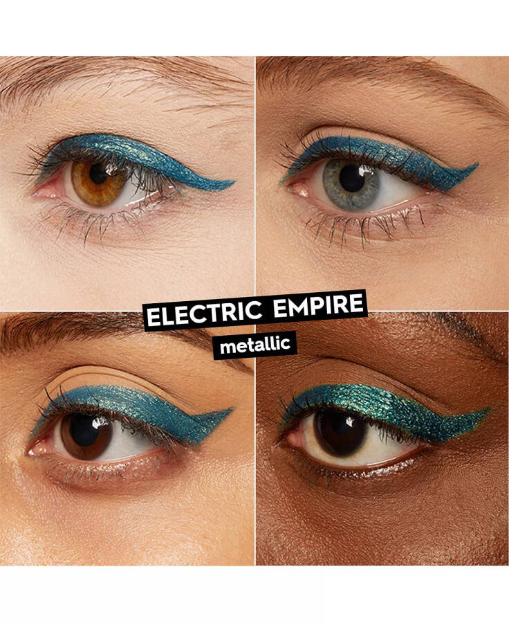 24/7 Glide-On Waterproof Eyeliner Pencil Electric Empire (metallic green) - 3