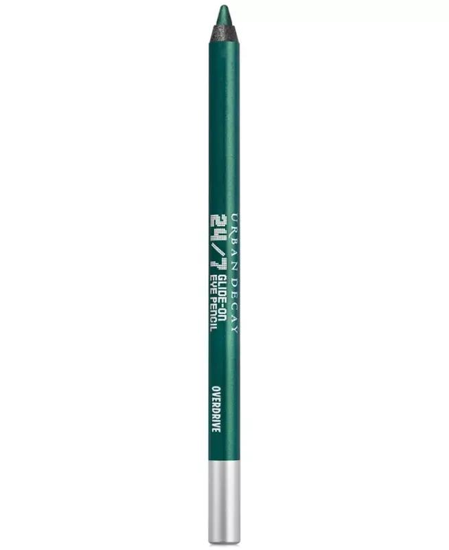 24/7 Glide-On Waterproof Eyeliner Pencil-Overdrive (dark green metallic) - 1