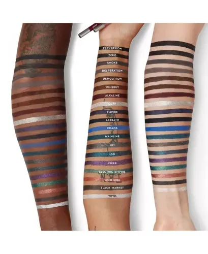 24/7 Glide-On Waterproof Eyeliner Pencil-Overdrive (dark green metallic) - 6