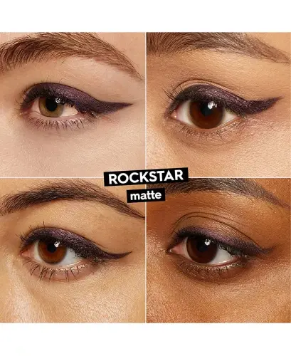 24/7 Glide-On Waterproof Eyeliner Pencil-Rockstar (matte dark purple) - 3