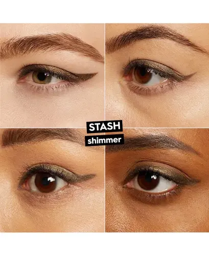 24/7 Glide-On Waterproof Eyeliner Pencil-Stash (dark olive green shimmer) - 3