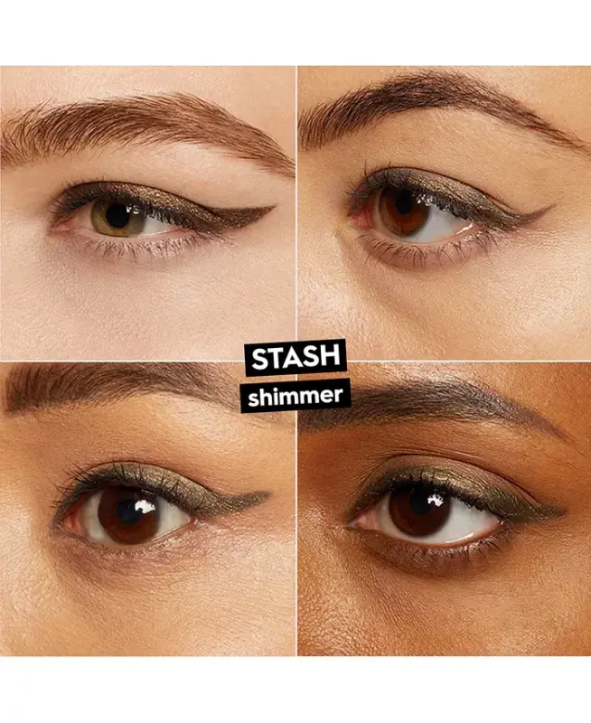 24/7 Glide-On Waterproof Eyeliner Pencil-Stash (dark olive green shimmer) - 3
