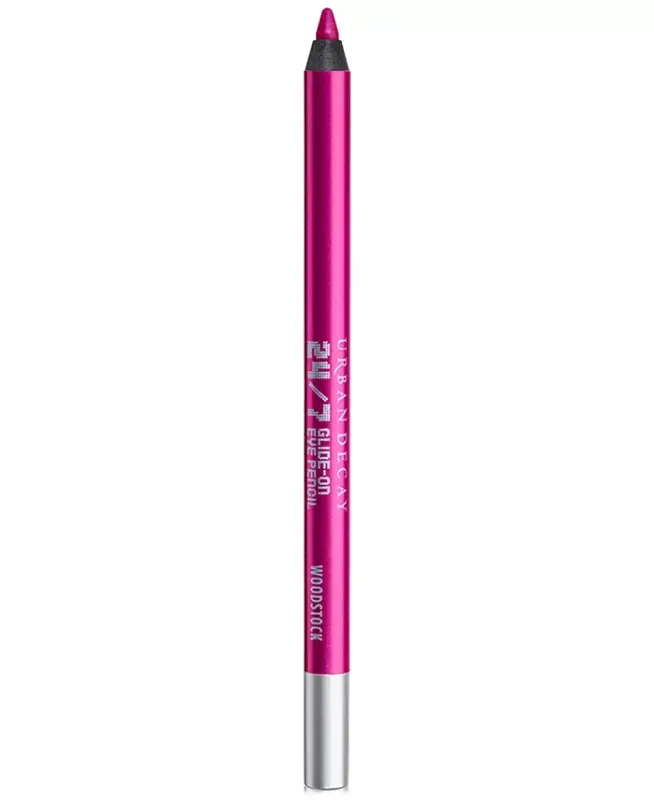 24/7 Glide-On Waterproof Eyeliner Pencil - Woodstock (sparkling hot pink with silver micro-glitter)-glitter) - 1