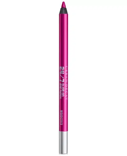 24/7 Glide-On Waterproof Eyeliner Pencil - Woodstock (sparkling hot pink with silver micro-glitter)-glitter) 