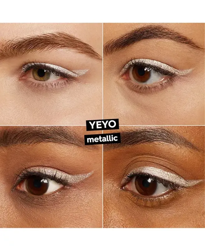 24/7 Glide-On Waterproof Eyeliner Pencil-Yeyo (metallic white) - 2