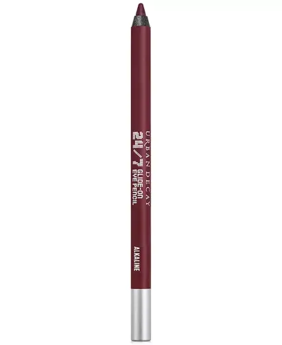 24/7 Glide-On Waterproof Eyeliner Pencil-Alkaline (dark reddish-brown metallic) 