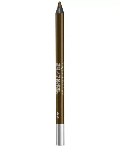 24/7 Glide-On Waterproof Eyeliner Pencil-Stash (dark olive green shimmer) 
