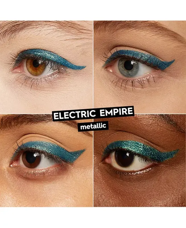 24/7 Glide-On Waterproof Eyeliner Pencil-Electric Empire (metallic green) - 2