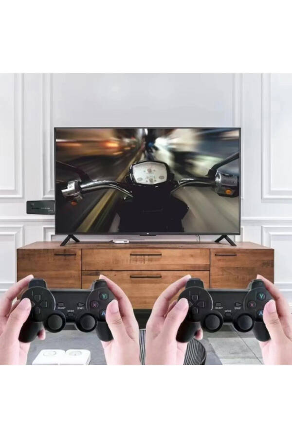 2.4g Беспроводной игровой контроллер Gamepad с выходом HDMI для телевизора со встроенными классическими играми - 2