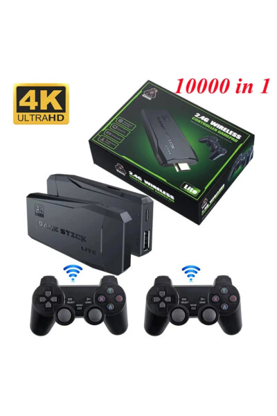 2.4g Kablosuz Oyun Kumandası Gamepad Hdmi Çıkış Tv Dahili Klasik Oyun - 1