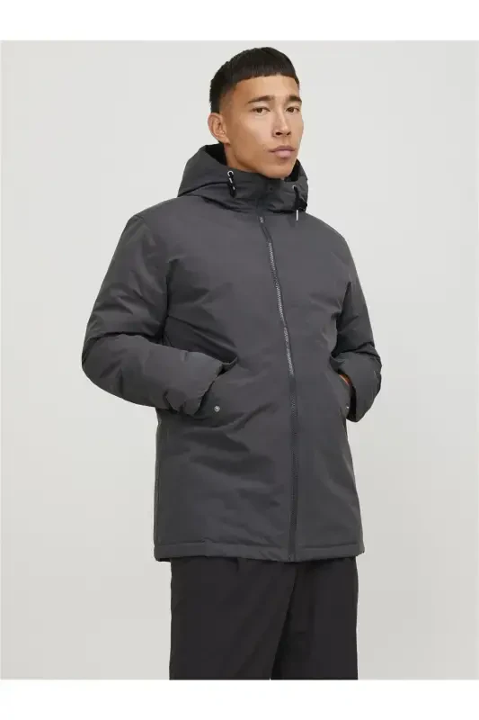24K 12236010 ERKEK PARKA-antrasit - 6
