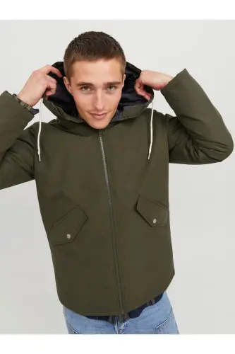 24K 12236010 ERKEK PARKA - HAKİ - 3