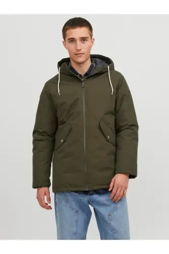 24K 12236010 ERKEK PARKA - HAKİ - 6