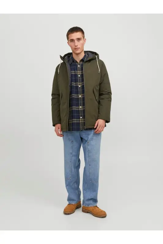 24K 12236010 ERKEK PARKA - HAKİ - 7