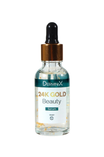 24k Gold Beauty Serum with Hyaluronic Acid and Gold Particles - 16