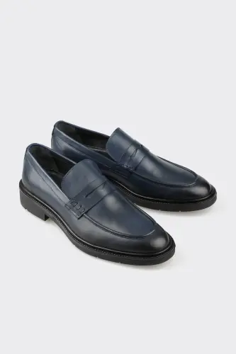 24KLA2897 ERKEK AYAKKABI-Lacivert - ELLE (1)