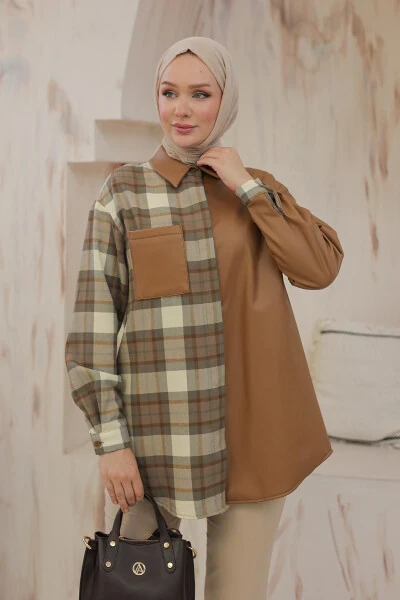 24kt405 Arm Trend Tunic Tan - 6