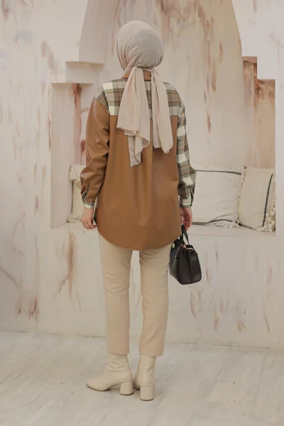 24kt405 Arm Trend Tunic Tan - 8