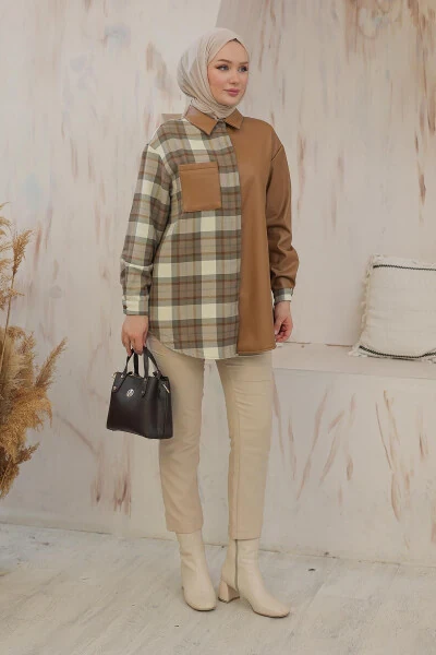 24kt405 Arm Trend Туника Коричневая - ARMINE (1)