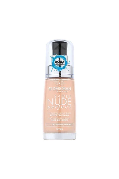 24ore Perfect Nude Foundation No:0 Fair Rose 8009518364651 - 4