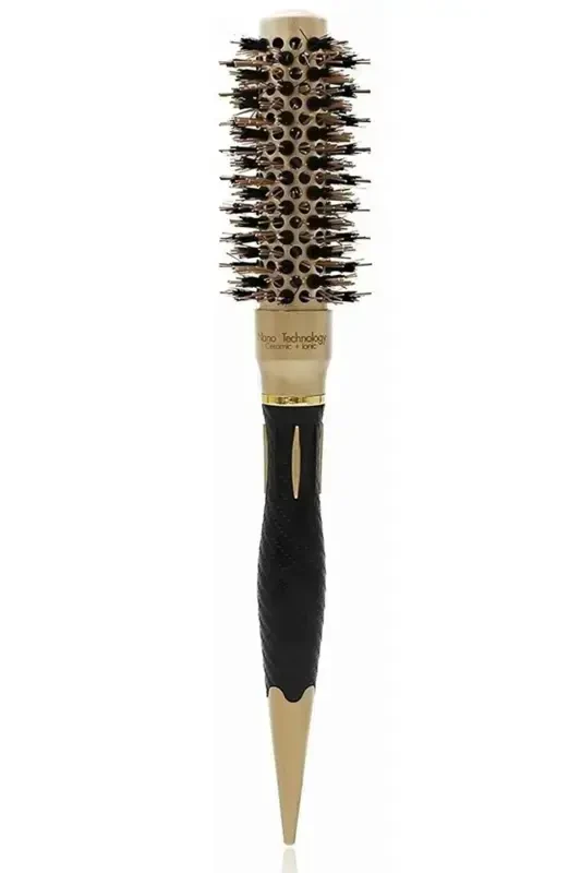 25 mm - Nano Technology Ceramic + Ionic Thermal Hair Brush, Natural Boar Bristle, Professional Series-25 mm - LAND OF MYTH