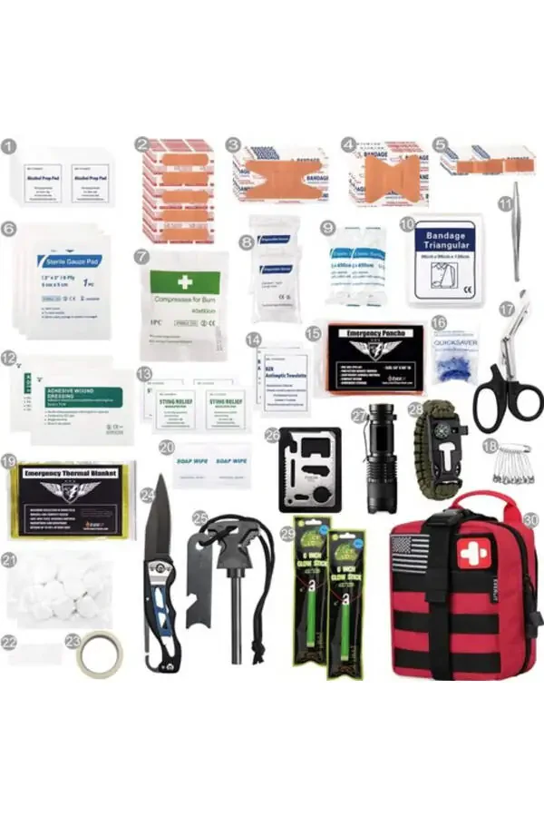 250 Piece First Aid and Emergency Kit - 4