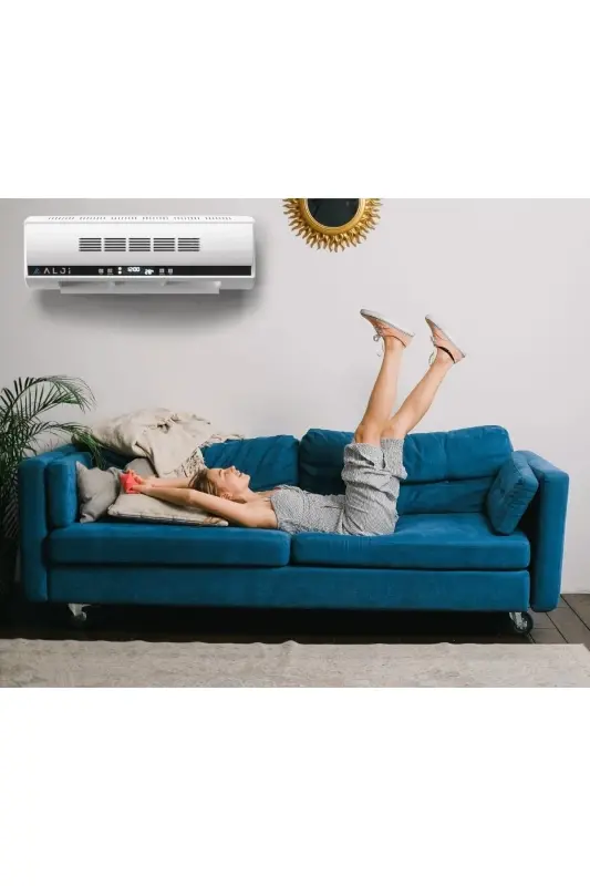 2500 W Süper Sessiz Ptc Seramik Isıtıcı Ve Vantilatör - Beyaz - ALJİ