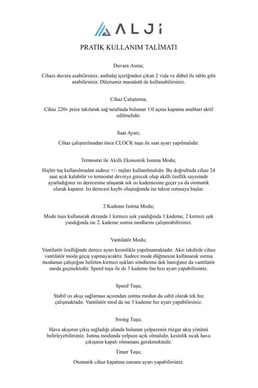 2500 W Super Silent Ptc Ceramic Heater And Fan - 7